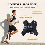 Adjustable Weighted Vest for Men - Multiple Weights