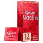 Kimono MicroThin Premium Condoms - 12 Pack