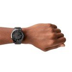 A|X ARMANI EXCHANGE Men's Black Steel Watch