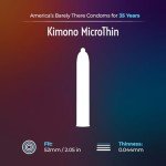 Kimono MicroThin Premium Condoms - 12 Pack