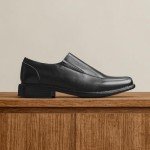 Bruno Marc Men's Black Slip-On Dress Loafers