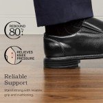 Bruno Marc Men's Black Slip-On Dress Loafers