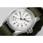 Hamilton Khaki Field Mechanical 38mm Watch - Green Strap