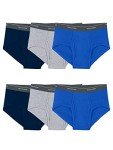 Fruit of the Loom Men's Tag-Free Cotton Briefs - 6 Pack