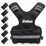ZELUS Adjustable Weighted Vest for Home Workouts