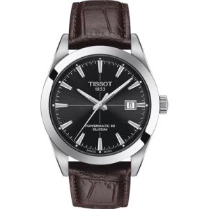 Tissot Men's Gentleman Automatic Dress Watch - Brown
