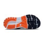 Brooks Ghost 16 Men's Running Shoes - White/Peacoat/Orange