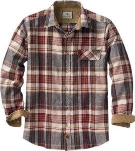 Legendary Whitetails Men's Plaid Flannel Shirt - Large