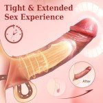 4-in-1 Vibrating Penis Sleeve and Extender