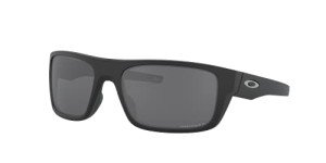 Oakley Men's Drop Point Polarized Sunglasses, Matte Black