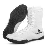 THESTRON Men's High Top Boxing Training Shoes