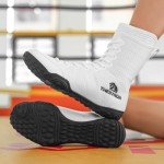 THESTRON Men's High Top Boxing Training Shoes