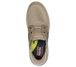 Skechers Men's Delson Low Profile Slip-Ins, Taupe