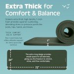 Retrospec Solana Non-Slip Yoga Mat for Men