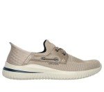 Skechers Men's Delson Low Profile Slip-Ins, Taupe