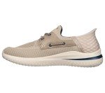 Skechers Men's Delson Low Profile Slip-Ins, Taupe