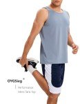 Men's Quick Dry Workout Tank Tops - 6 Pack