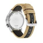Citizen Men's Eco-Drive Field Watch with Khaki Strap