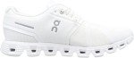 On Men's Cloud 5 Sneakers - All White, Size 8.5
