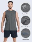 KPSUN Men's Quick Dry Sleeveless Workout Tank Top