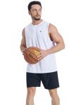 KPSUN Men's Quick Dry Sleeveless Workout Tank Top