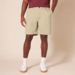 Men's Classic-Fit 9" Chino Shorts - Dark Taupe