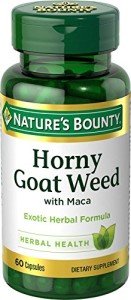 Nature's Bounty Horny Goat Weed & Maca, 60 Capsules