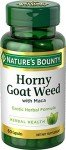 Nature's Bounty Horny Goat Weed & Maca, 60 Capsules