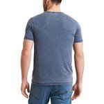 Lucky Brand Men's Venice Notch Neck Tee - Navy