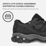 Skechers Men's Afterburn M. Fit Sneakers, Black