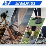 SAGUARO Minimalist Trail Running Sneakers for Men