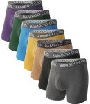 Bamboo Cool Men's Moisture-Wicking Boxer Briefs Multipack