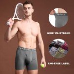 Bamboo Cool Men's Moisture-Wicking Boxer Briefs Multipack