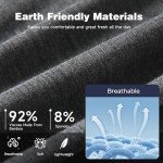 Bamboo Cool Men's Moisture-Wicking Boxer Briefs Multipack