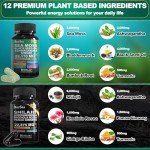 Shilajit and Sea Moss Men's Supplement Bundle