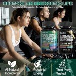 Shilajit and Sea Moss Men's Supplement Bundle