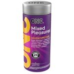 ONE® Mixed Pleasures™ Condom Variety Pack - 24 Count