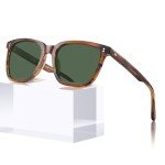 CARFIA Men's Retro Polarized Sunglasses with UV Protection
