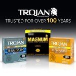 Trojan Her Pleasure Ecstasy Lubricated Condoms - 10 Pack