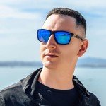 Men's Polarized Fishing Sunglasses - UV Protection