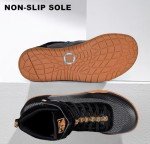 Men's Black and Gold Wrestling Boxing Sneakers