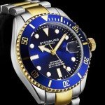 Stuhrling Men's Dive Watch with Blue Dial