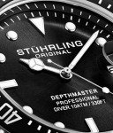 Stuhrling Original Men's 42MM Dive Watch - Black