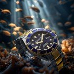 Stuhrling Men's Dive Watch with Blue Dial