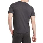 Champion Men's Script Logo Classic T-Shirt - Granite