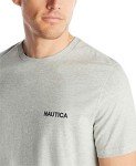 Nautica Men's Grey Heather Crew Neck T-Shirt