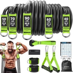 Heavy Duty Resistance Bands for Men’s Workouts