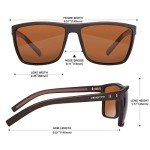 ZENOTTIC Lightweight Polarized Sunglasses for Men
