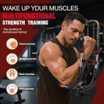 SINOCHIP Adjustable Arm Trainer for Strength Workouts