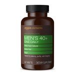Amazon Elements Men's Vegan Multivitamin - 65 Tablets